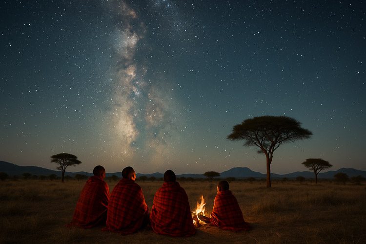 Bush Dinner Under Stars
